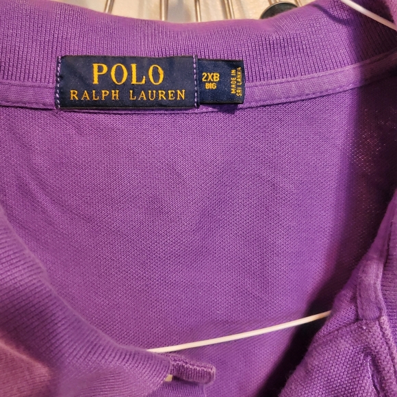 Men's Purple Polo - Picture 2 of 3